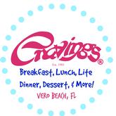 Cravings logo with some of the offerings
